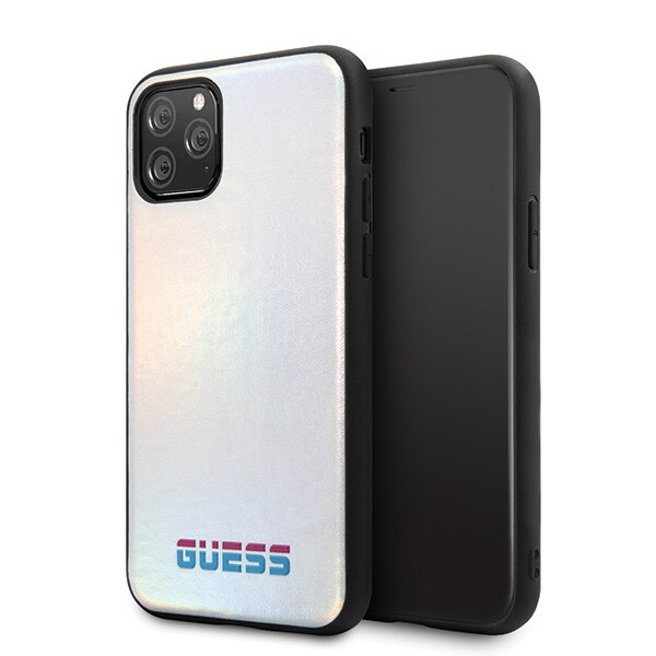 Guess GUHCN58BLD iPhone 11 Pro silver/silver hårt fodral Iridescent