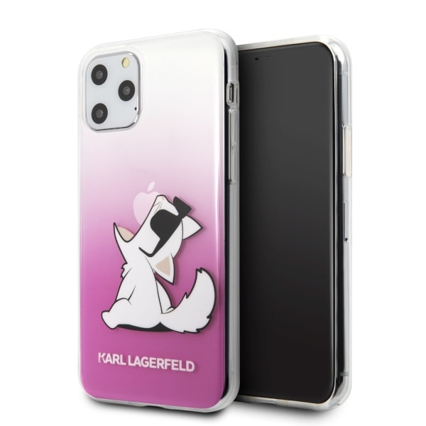 Karl Lagerfeld Choupette Fun iPhone 11 Pro Fodral - Rosa