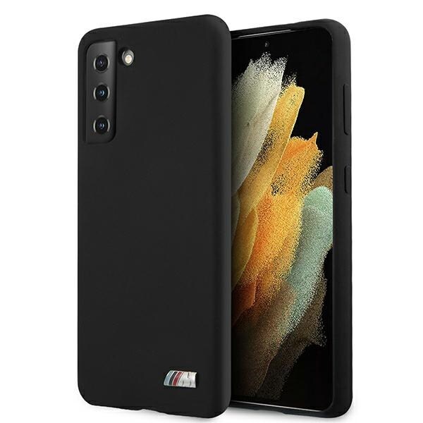 BMW Silicone M Collection Fodral för Samsung Galaxy S21+ - Svart