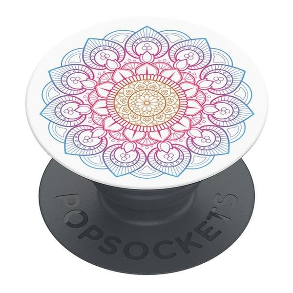Popsockets 2 Rainbow Mandala Telefonhållare och stativ