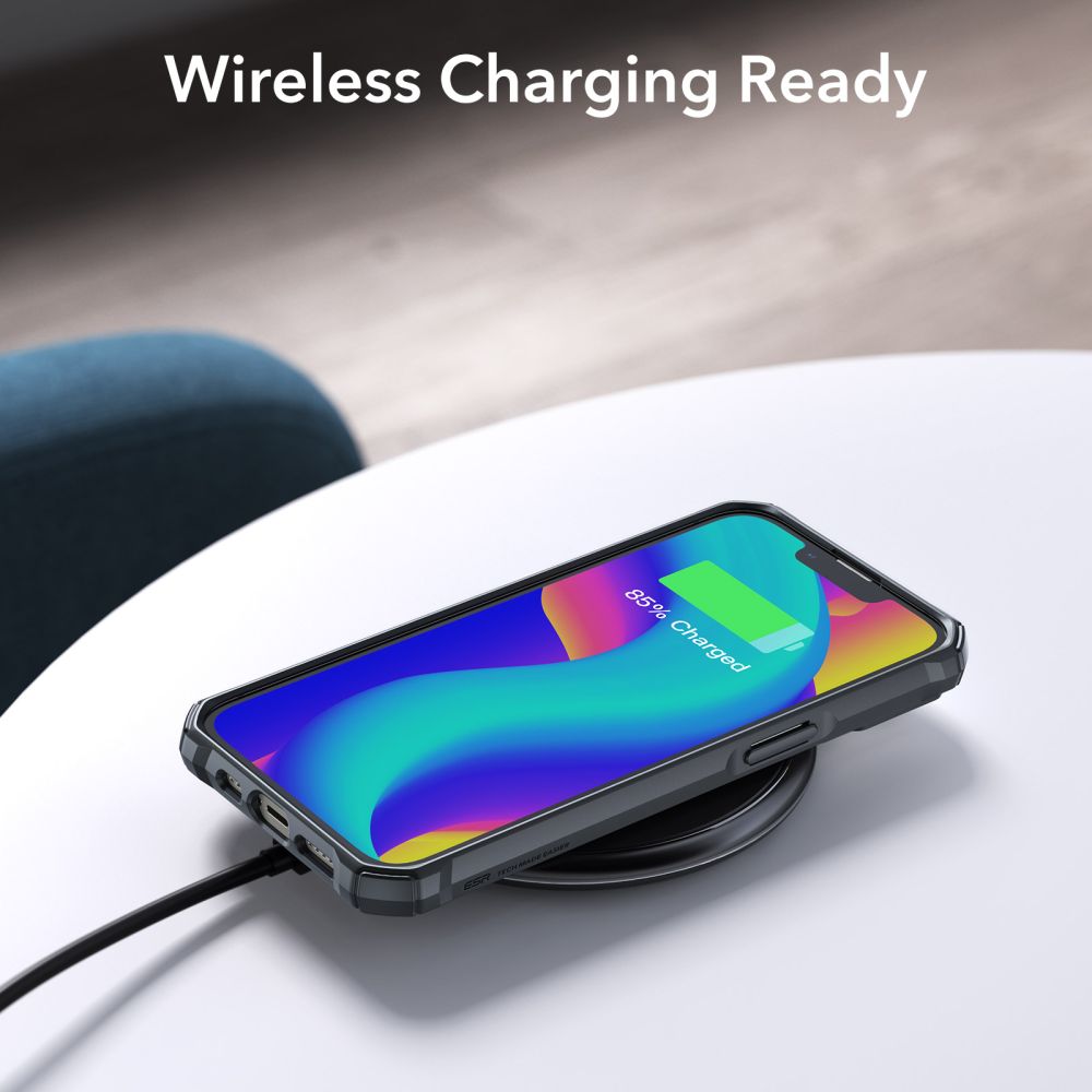 ESR Air Armor-etui til iPhone 14 Plus - klar sort