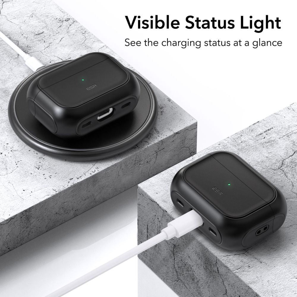 ESR Orbit Halolock med MagSafe til Apple AirPods Pro 1 / 2 - sort