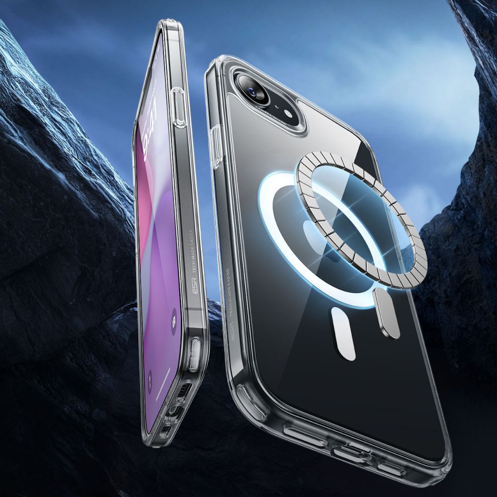 ESR Classic Hybrid Halolock MagSafe iPhone 16e-etui - klar
