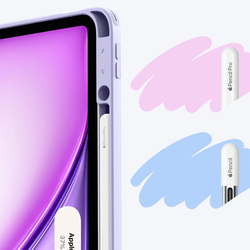 ESR Flip Hybrid-etui til iPad Air 13" (2024/2025/2026) - Lilla