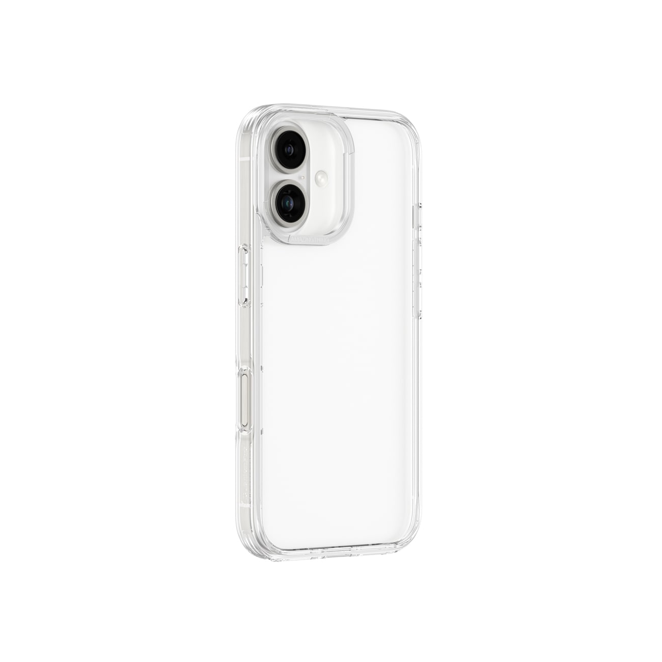 AmazingThing Minimal Case til iPhone 16 Plus Silikoneetui - Transparent