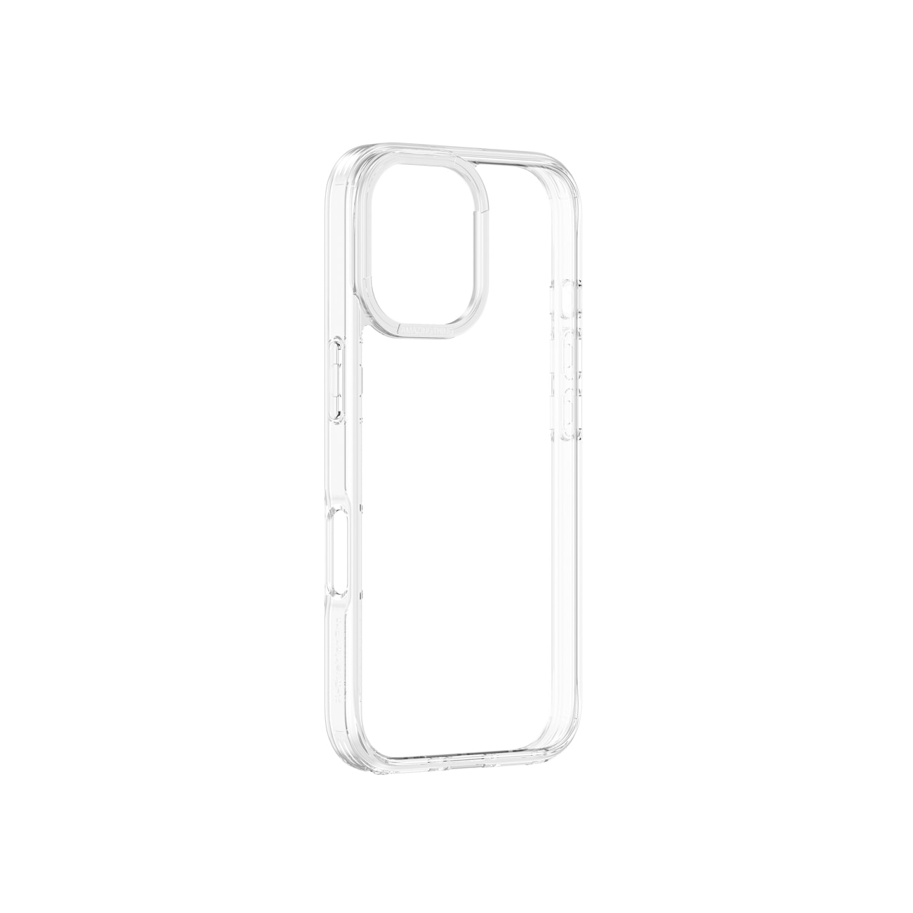 AmazingThing Minimal Case til iPhone 16 Plus Silikoneetui - Transparent