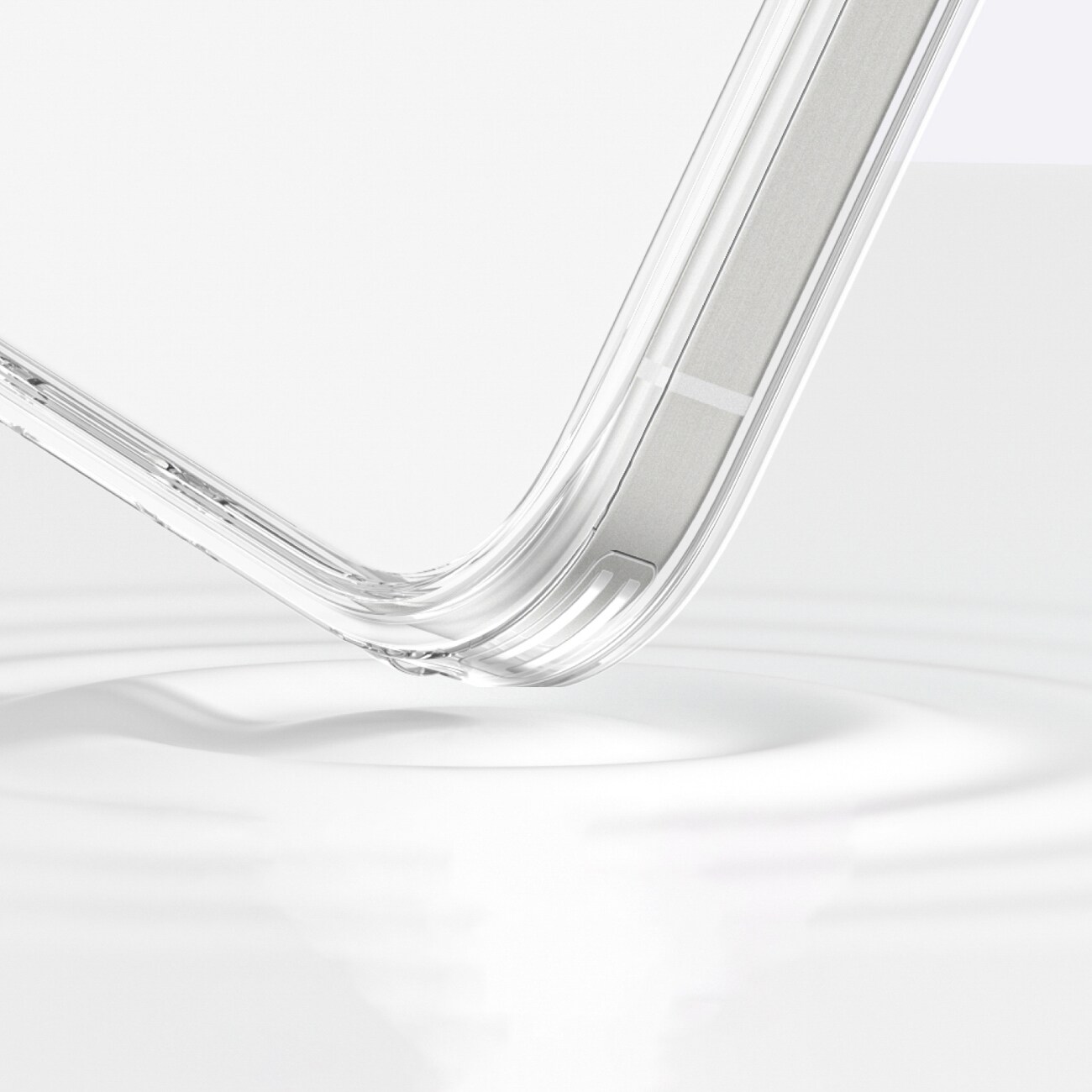 AmazingThing Minimalt Mag-fodral med magnetisk ring för iPhone 16 Pro - Transparent