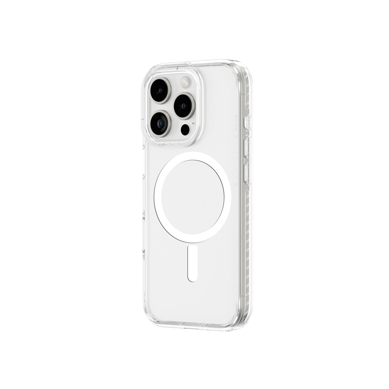 AmazingThing Titan Pro Mag Fodral med magnetisk ring för iPhone 16 Pro - Transparent