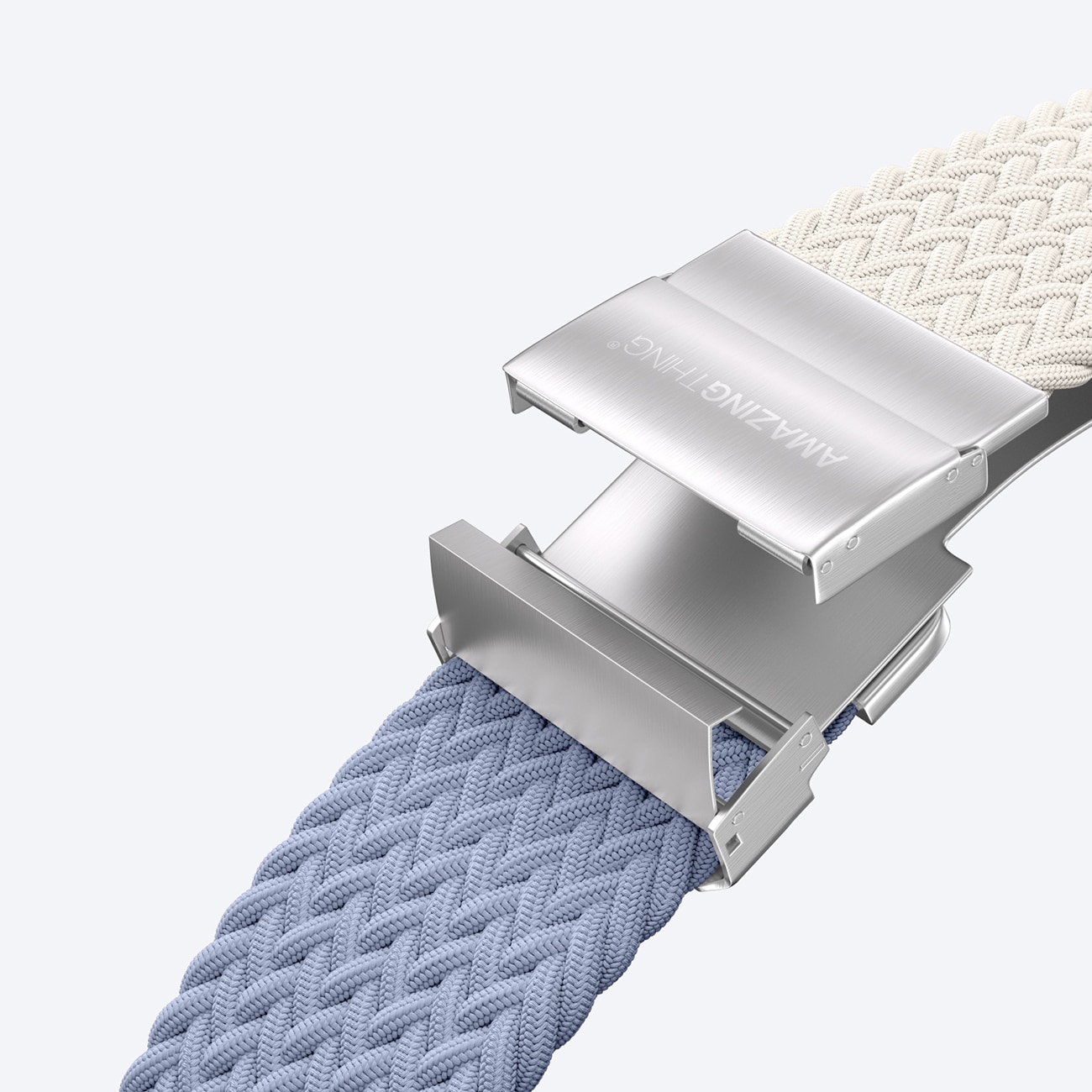 Set om 2 AmazingThing Blend-armband för Apple-klocka 45/46/49mm - Rymdblå/Stjärna
