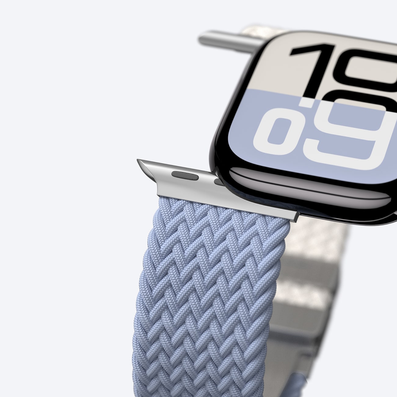 Set om 2 AmazingThing Blend-armband för Apple-klocka 45/46/49mm - Rymdblå/Stjärna
