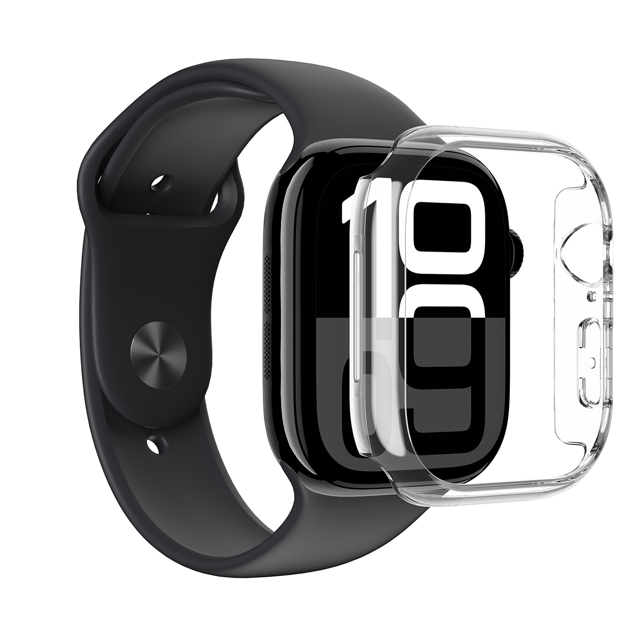 AmazingThing Minimalt fodral för Apple klocka 46mm - Klar