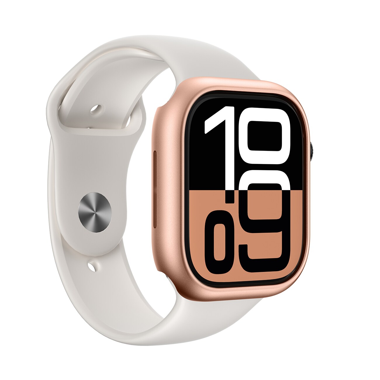 AmazingThing Minimalt fodral till Apple-klocka 46 mm - roséguld