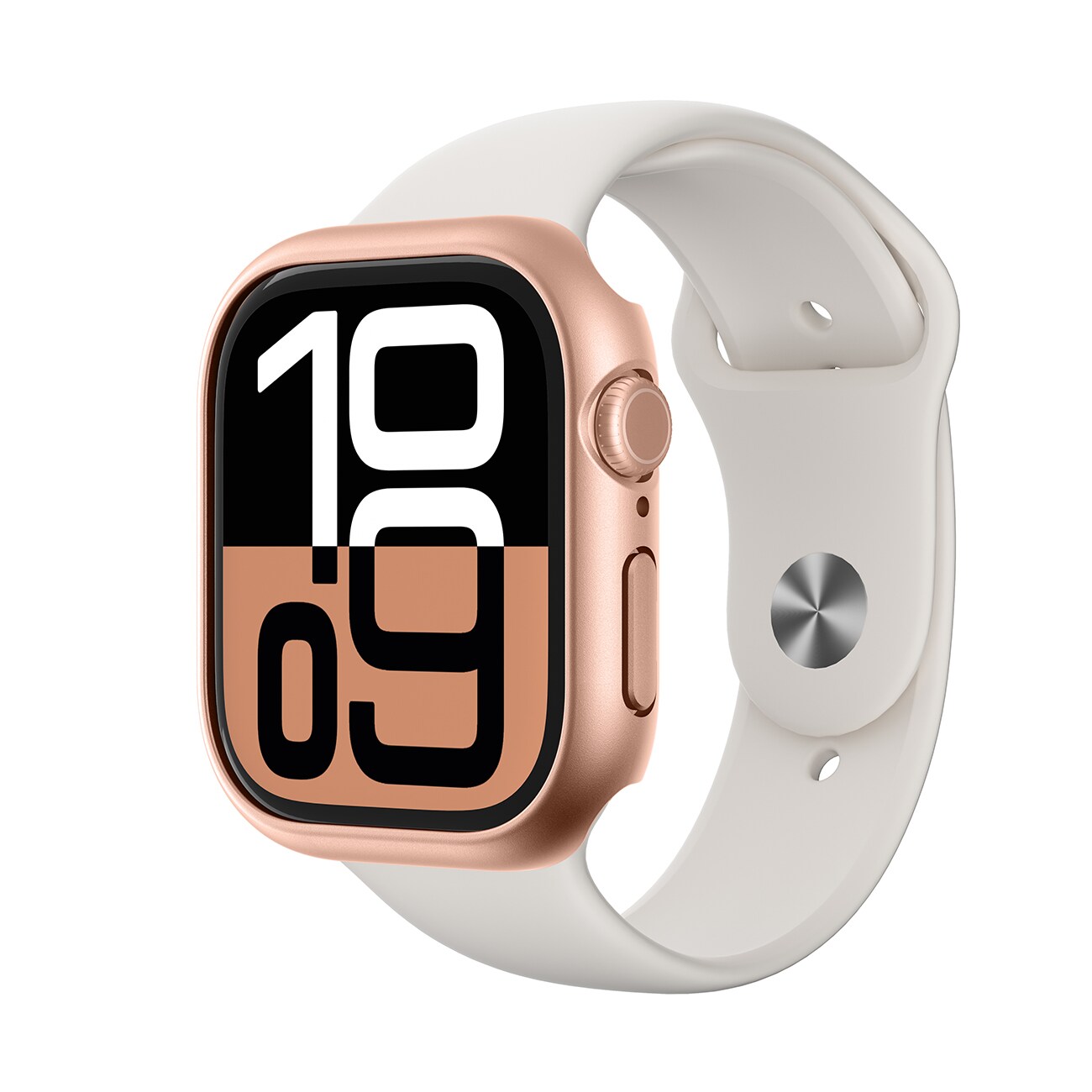 AmazingThing Minimalt fodral till Apple-klocka 46 mm - roséguld