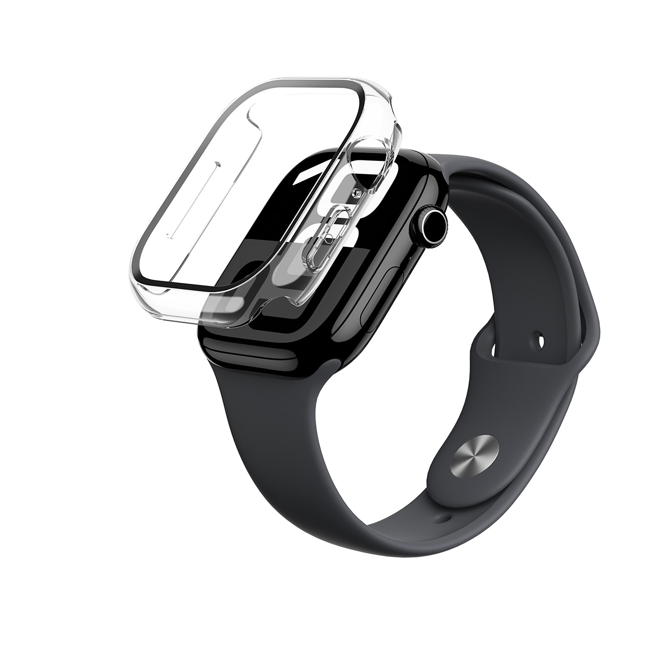 AmazingThing Radix glasfodral för Apple Watch 42mm - Klar