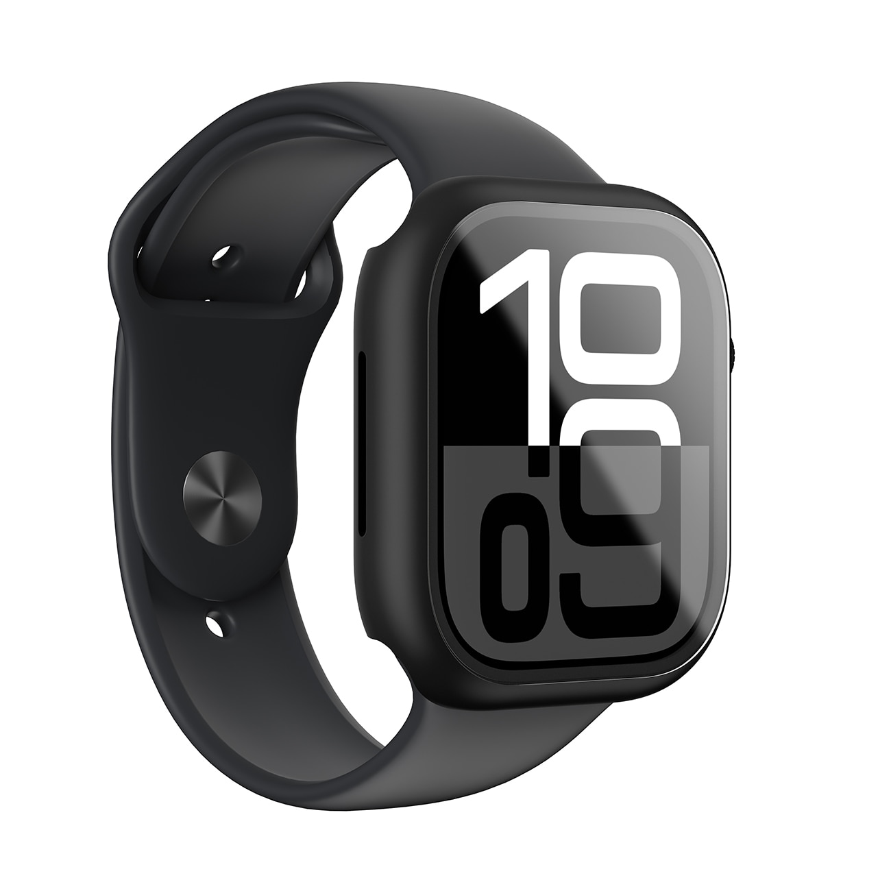AmazingThing Radix glasfodral för Apple Watch 42mm - Svart