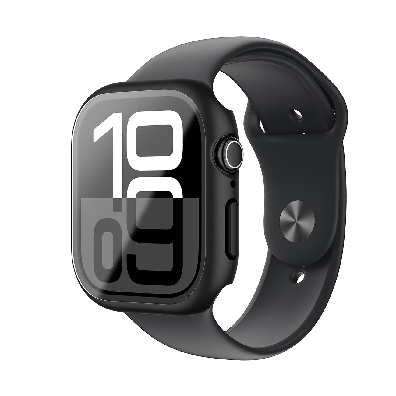 AmazingThing Radix glasfodral för Apple Watch 42mm - Svart