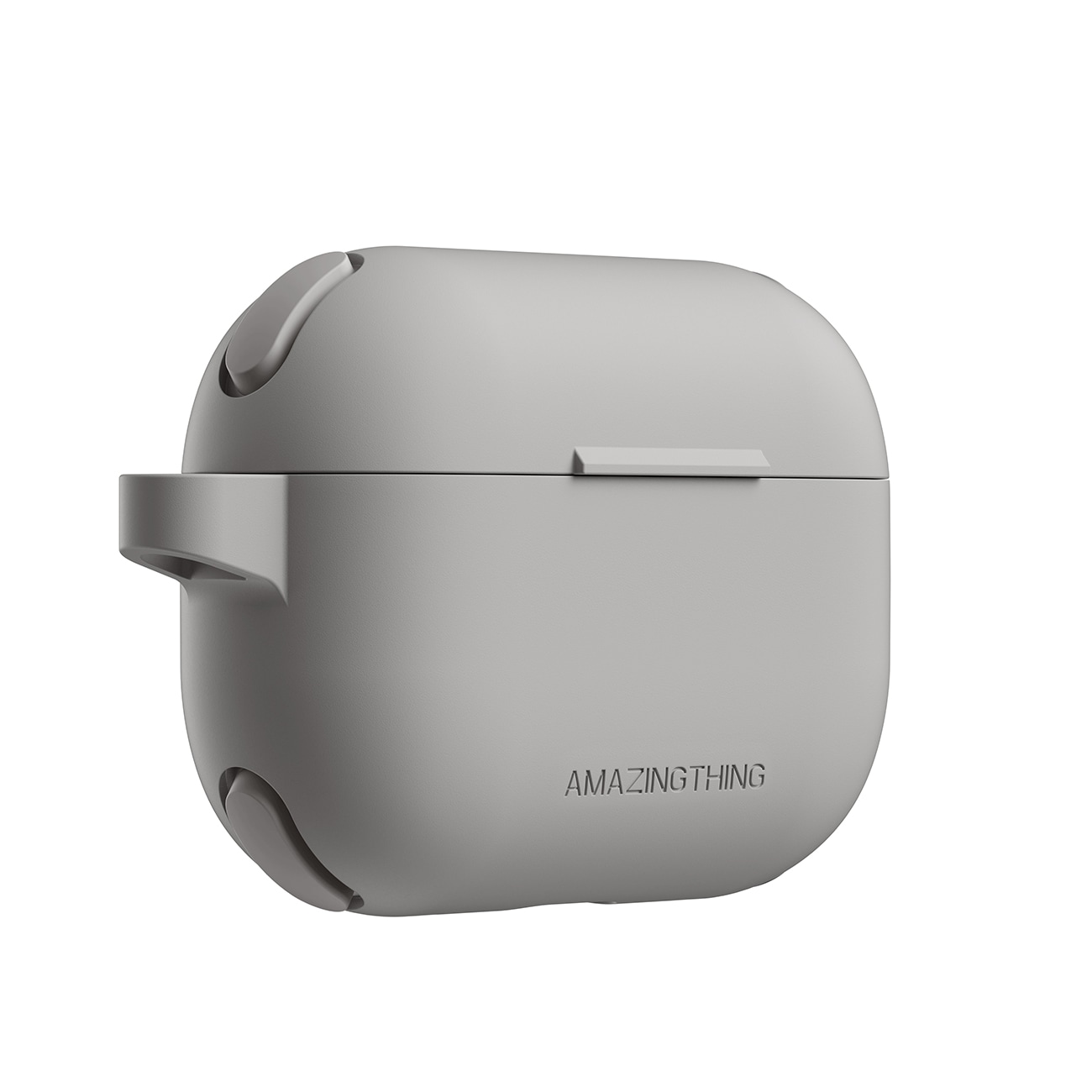 AmazingThing Omni Case för AirPods Pro 2 Silikonfodral - Grå