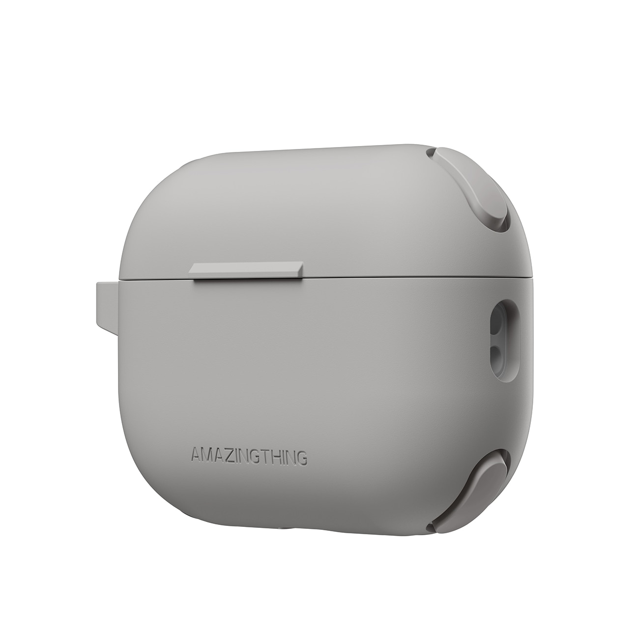 AmazingThing Omni Case för AirPods Pro 2 Silikonfodral - Grå