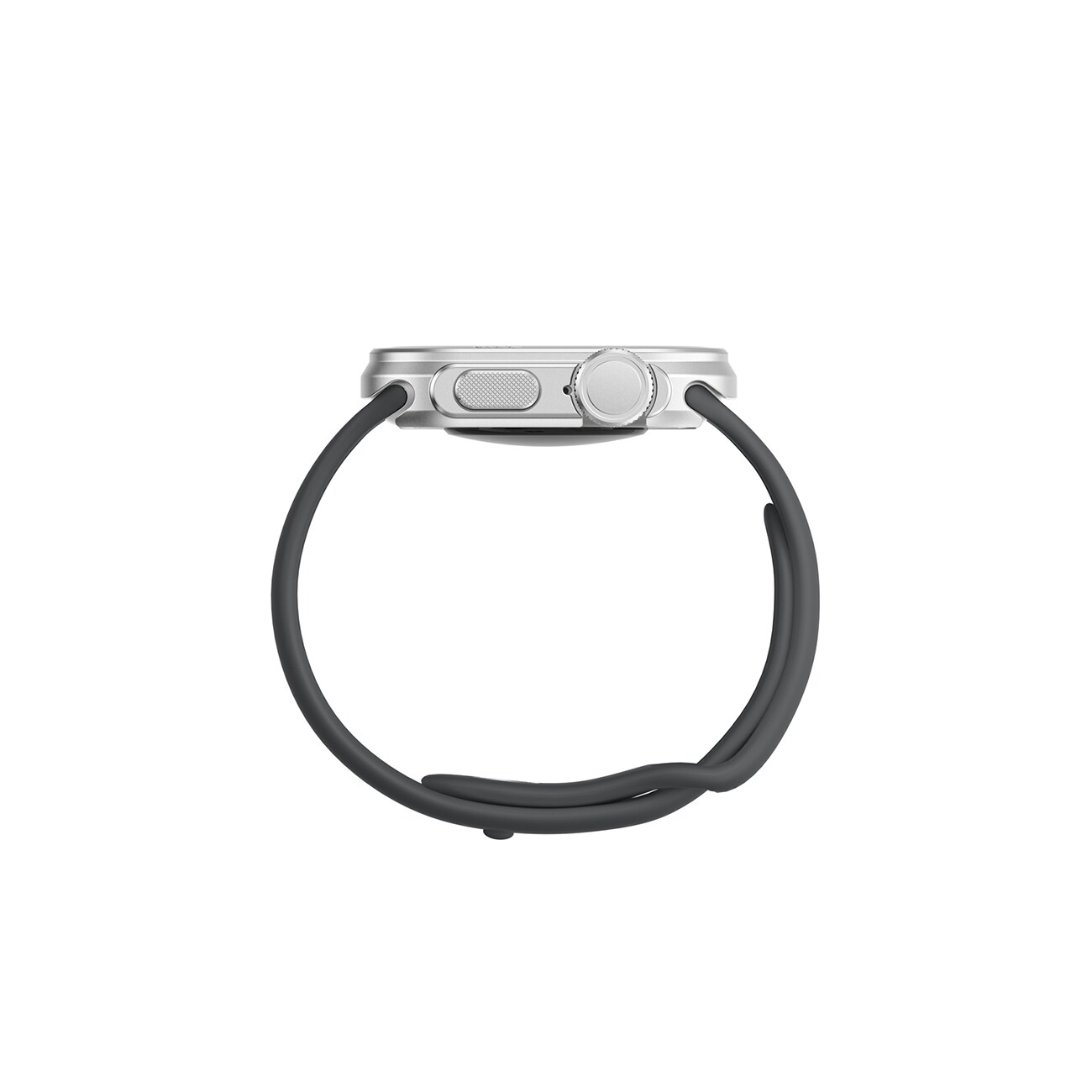 AmazingThing Titan Pro metallfodral för Apple Watch 11 46mm aluminium - silver