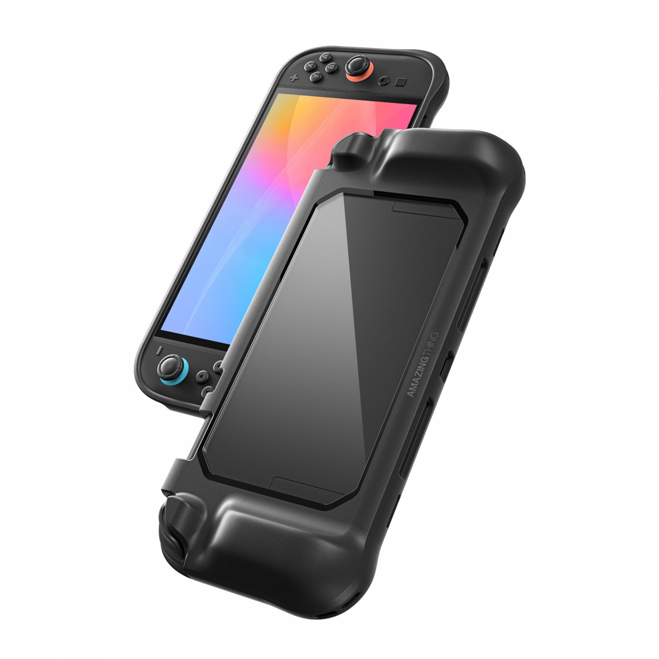 AmazingThing PlayShield Bunker Skyddsfodral för Nintendo Switch 2 - Svart