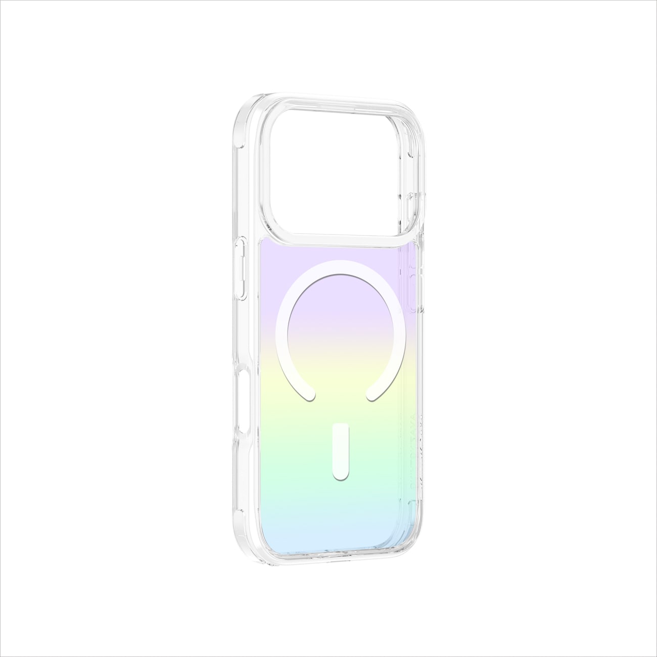 AmazingThing Minimal Mag-fodral för iPhone 17 Pro kompatibel med MagSafe regnbåge - flerfärgad
