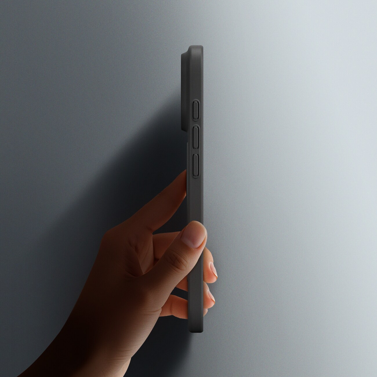 AmazingThing Minimal Air Case för iPhone 17 Pro Kompatibel med MagSafe - Svart