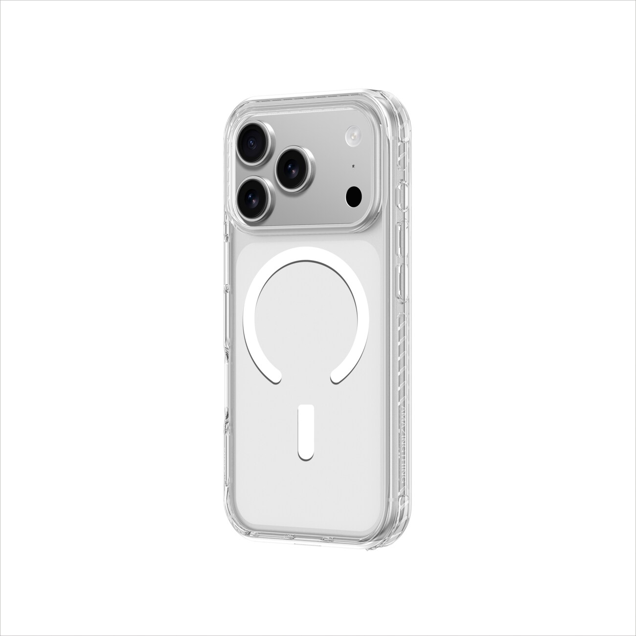 AmazingThing Titan Pro-fodral för iPhone 17 Pro MagSafe-kompatibel - Transparent
