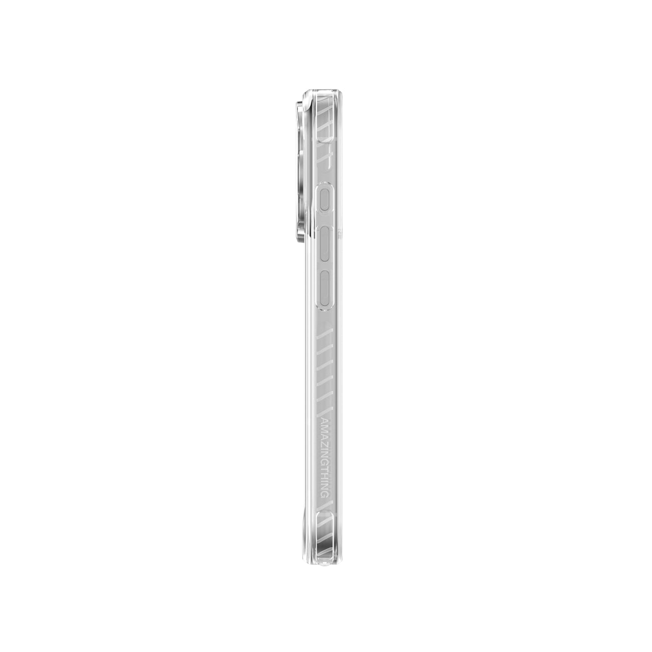 AmazingThing Titan Pro-fodral för iPhone 17 Pro MagSafe-kompatibel - Transparent