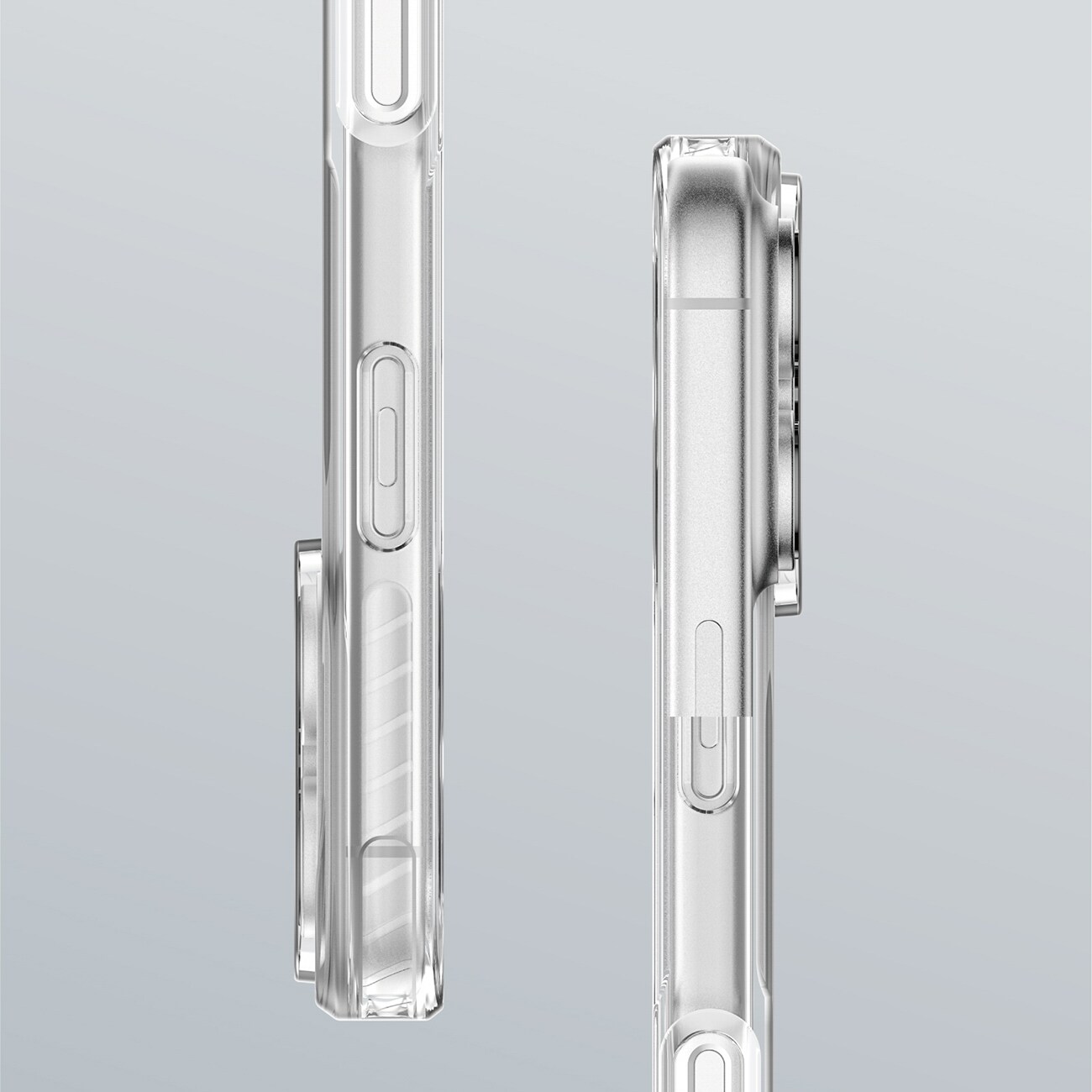AmazingThing Titan Pro-fodral för iPhone 17 Pro MagSafe-kompatibel - Transparent