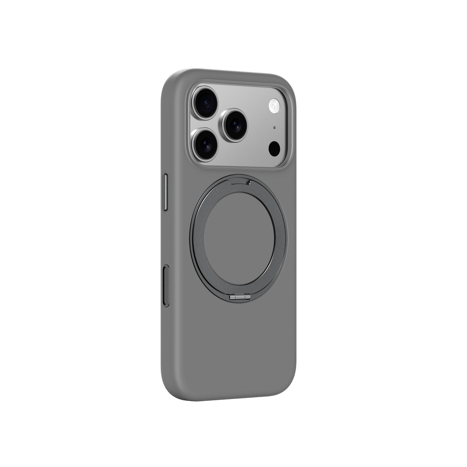 AmazingThing Cloudie iPhone 17 Pro Fodral med stativ - Grå