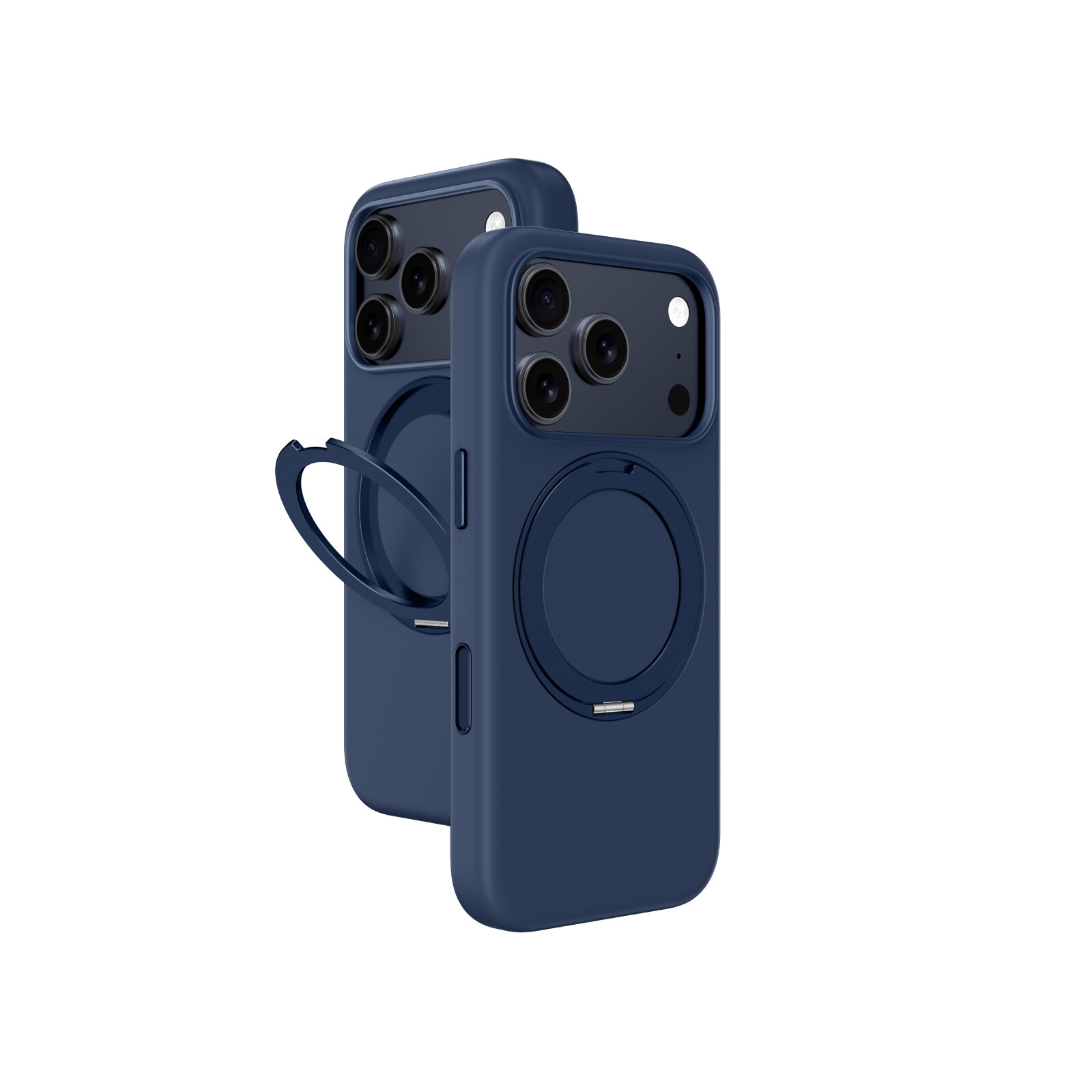 AmazingThing Cloudie iPhone 17 Pro Max Fodral med stativ - Blå