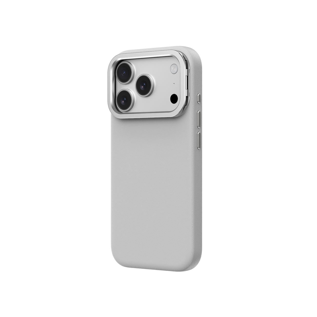AmazingThing Glamour iPhone 17 Pro Max Fodral med stativ - Grå