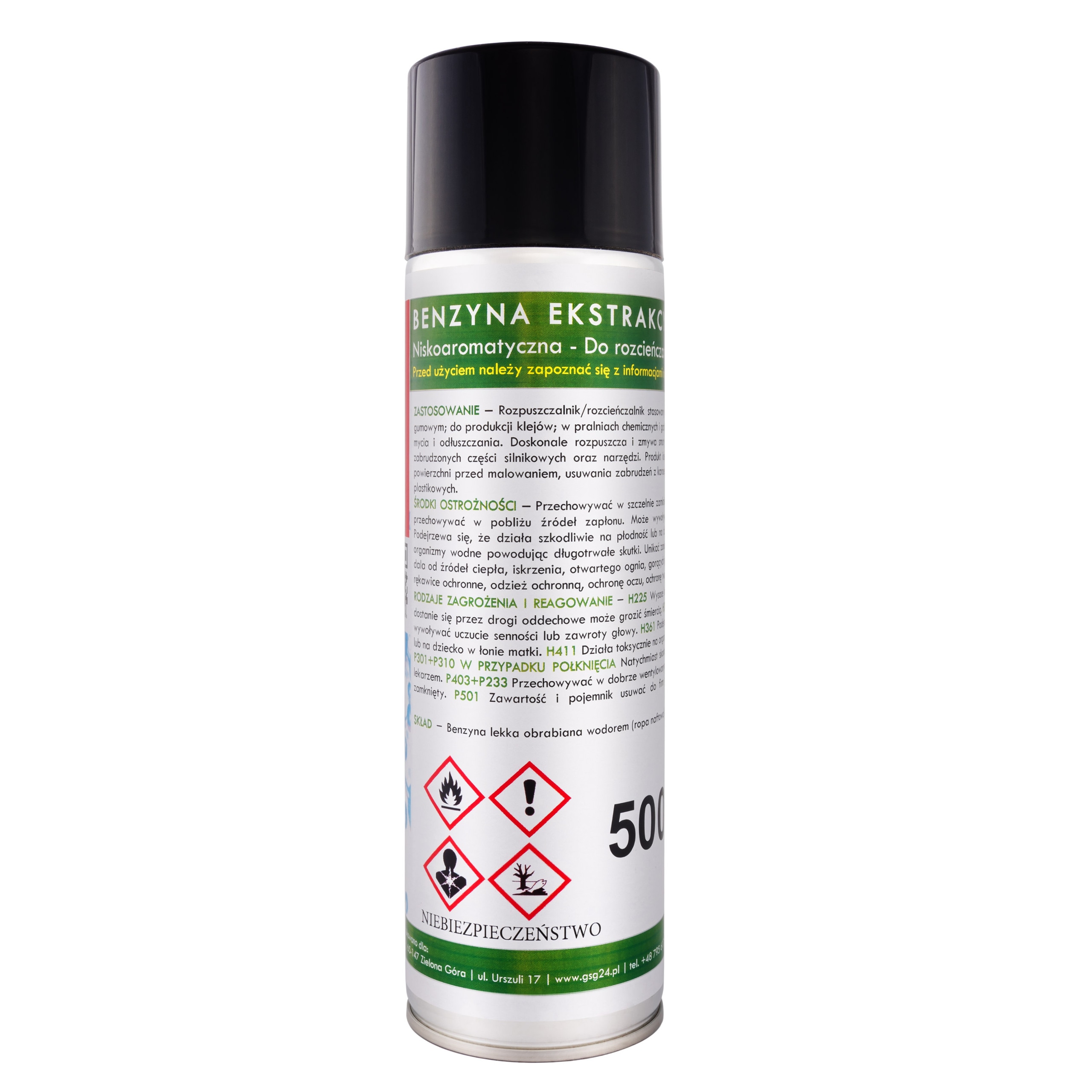 Extraktionsnafta i aerosol B-MAX Spray 500ML