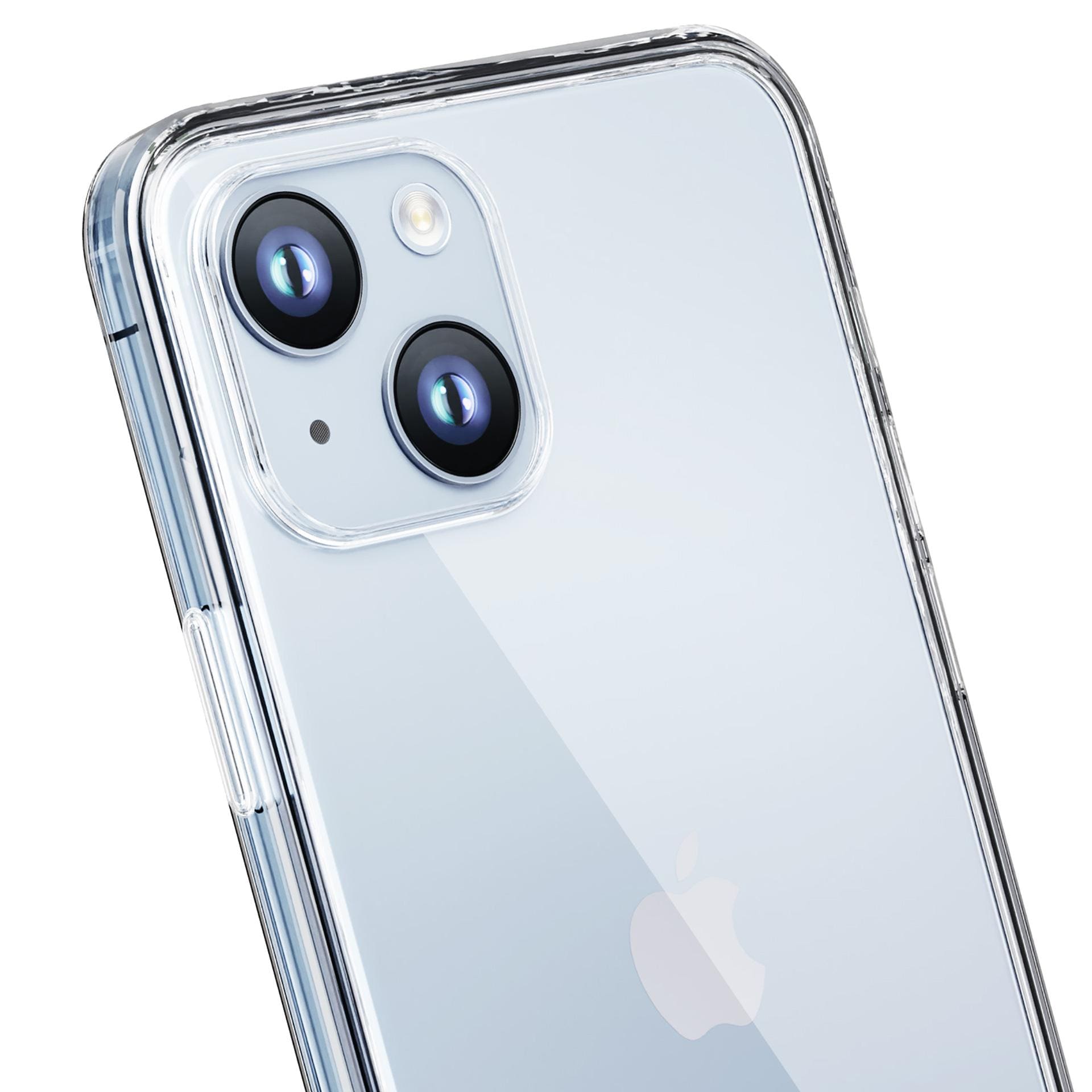 Etui til iPhone 14 silikone fra 3mk Clear Case-serien - gennemsigtig