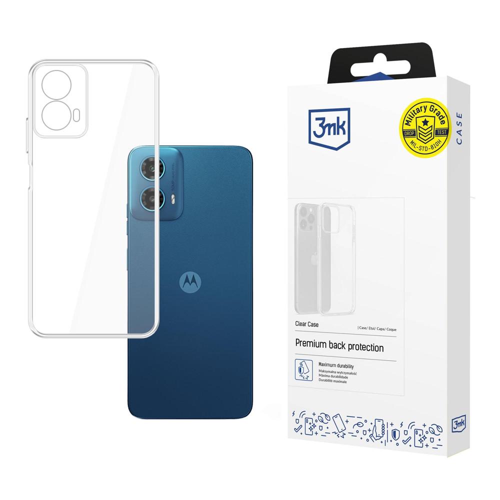 3mk Genomskinligt fodral för Motorola Moto G34 5G - transparent