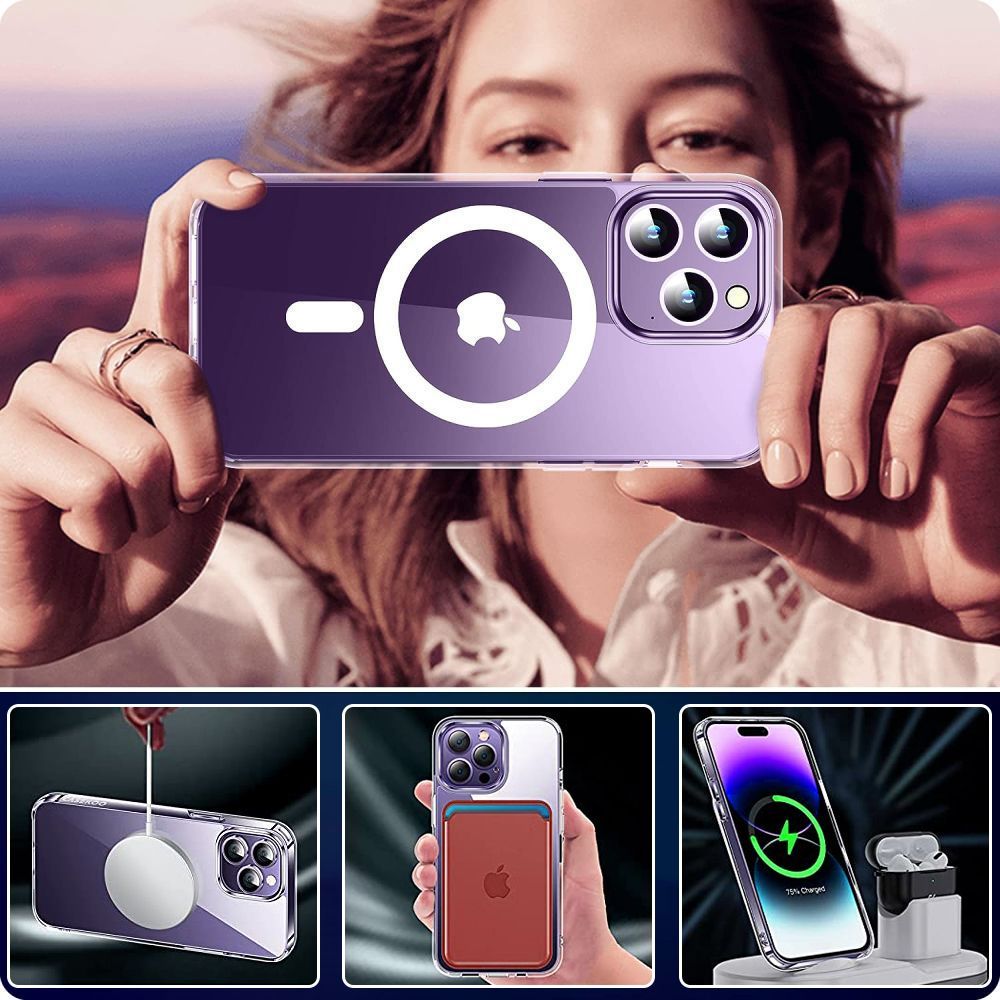 Tech-Protect FlexAir Hybrid MagSafe-etui til Samsung Galaxy S24 - Klar