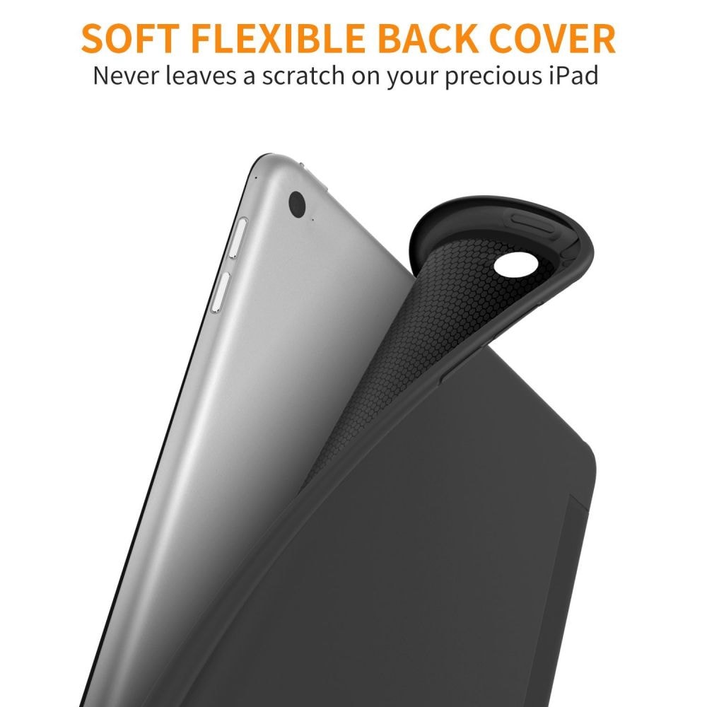 Tech-Protect SmartCase til iPad 9,7'' 5/6 2017-2018 - sort