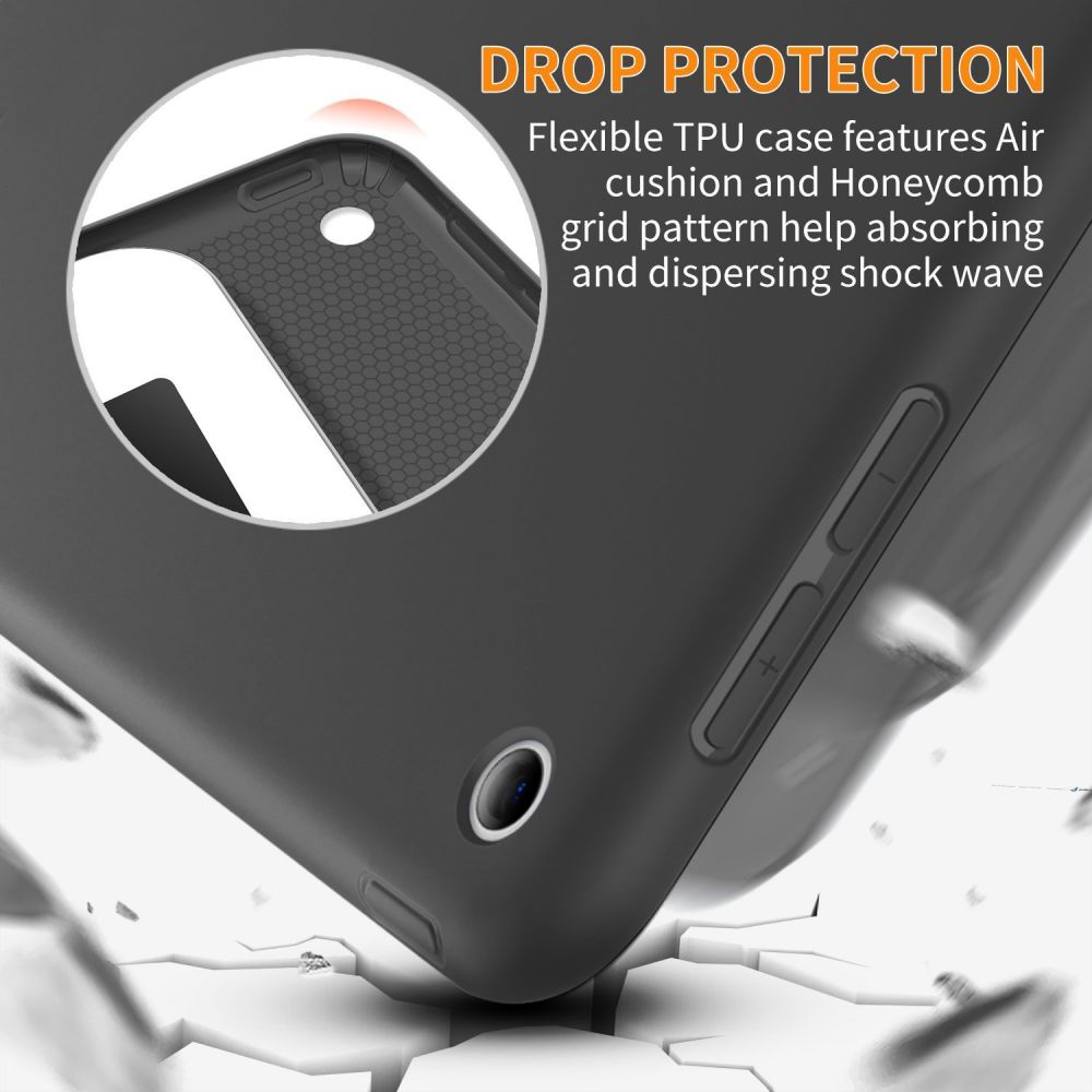 Tech-Protect SmartCase til iPad 9,7'' 5/6 2017-2018 - sort