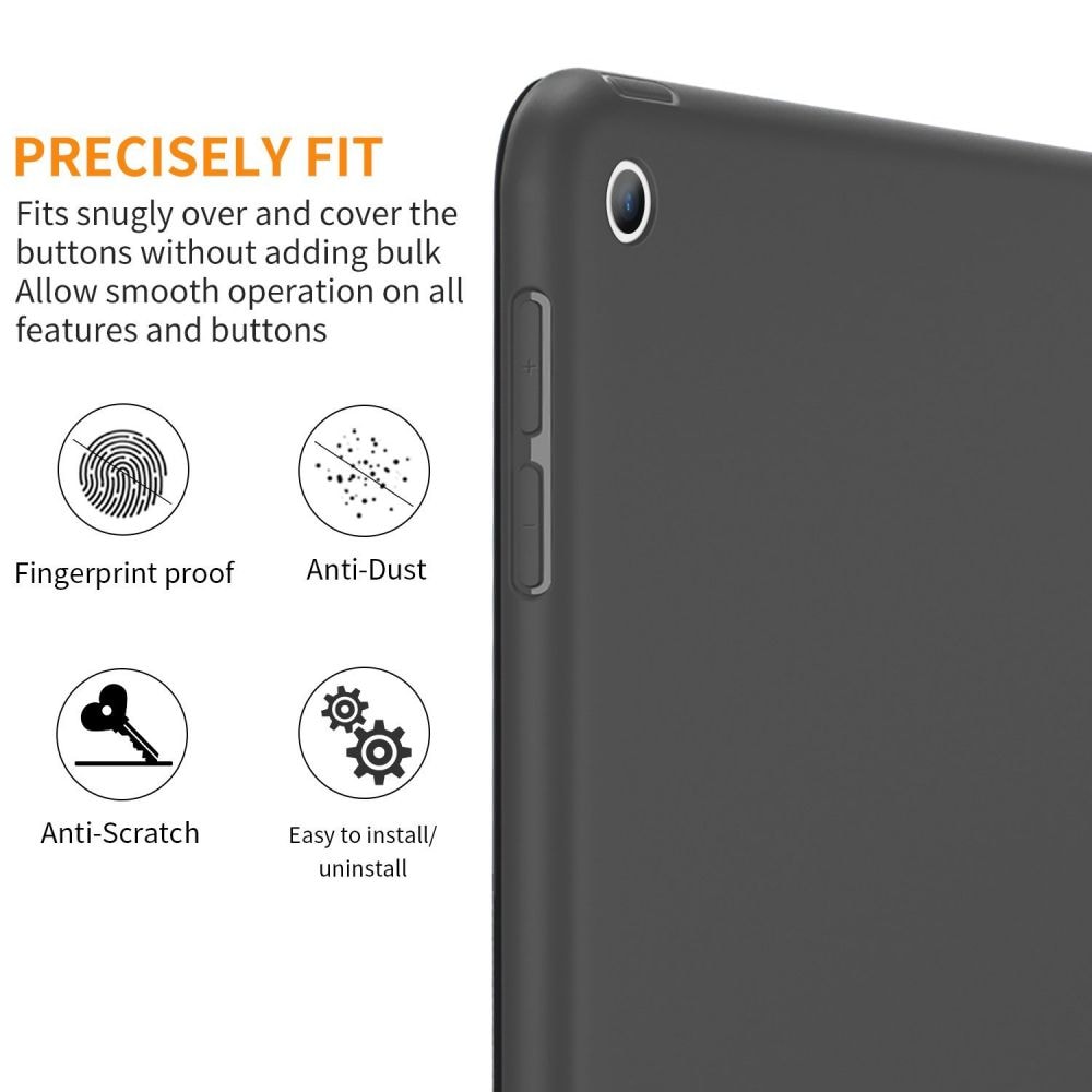 Tech-Protect SmartCase til iPad 9,7'' 5/6 2017-2018 - sort