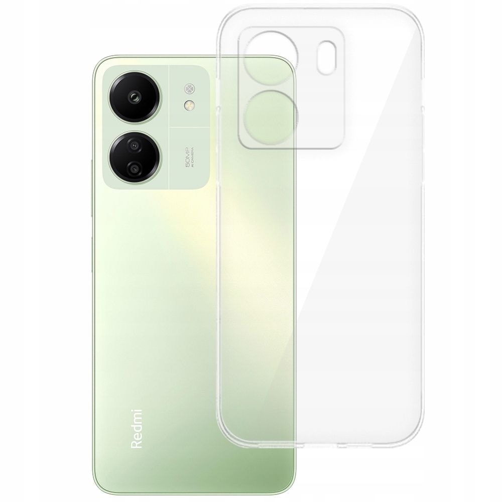 Tech-Protect FlexAir+ Fodral för Xiaomi Redmi 13C / Poco C65 - Transparent