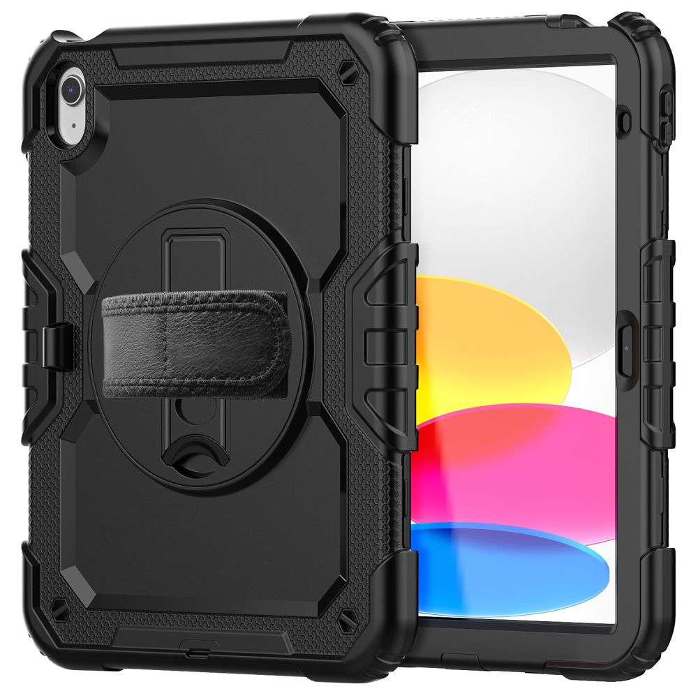 Tech-Protect Solid360-etui til iPad 10,9" 2022 - Sort