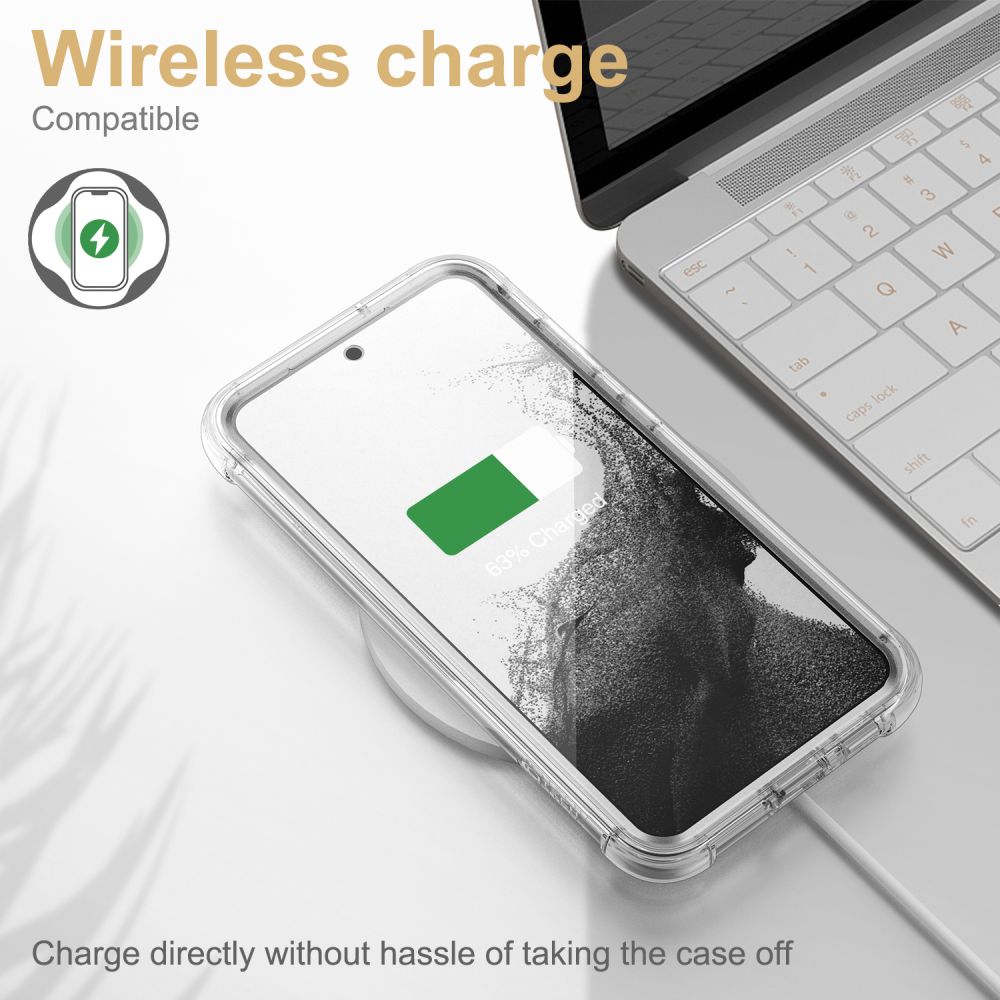 Tech-Protect Kevlar-etui til Samsung Galaxy S23+ - Transparent
