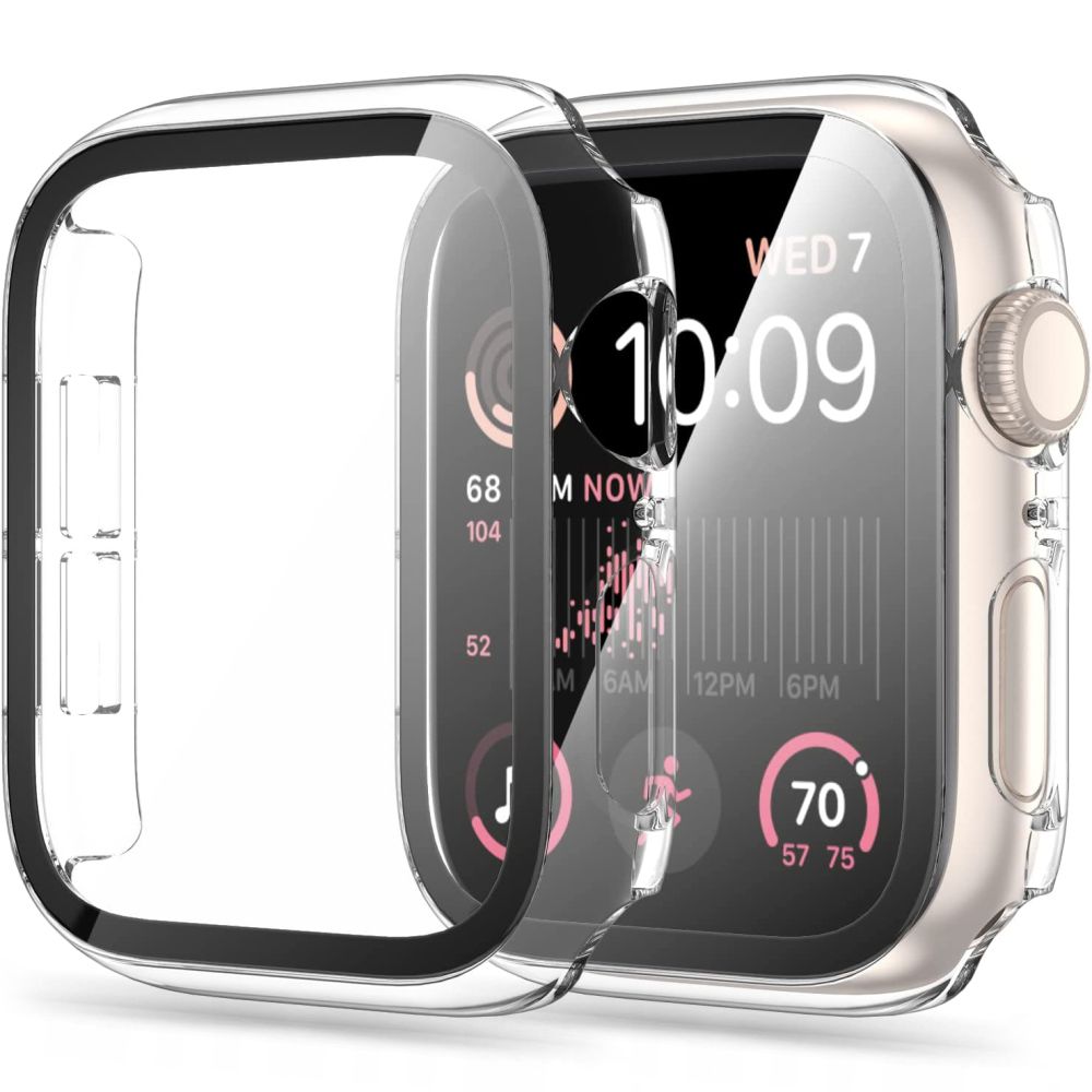 Tech-Protect Defense360 Fodral för Apple Watch 4 / 5 / 6 / SE (44mm) - Transparent