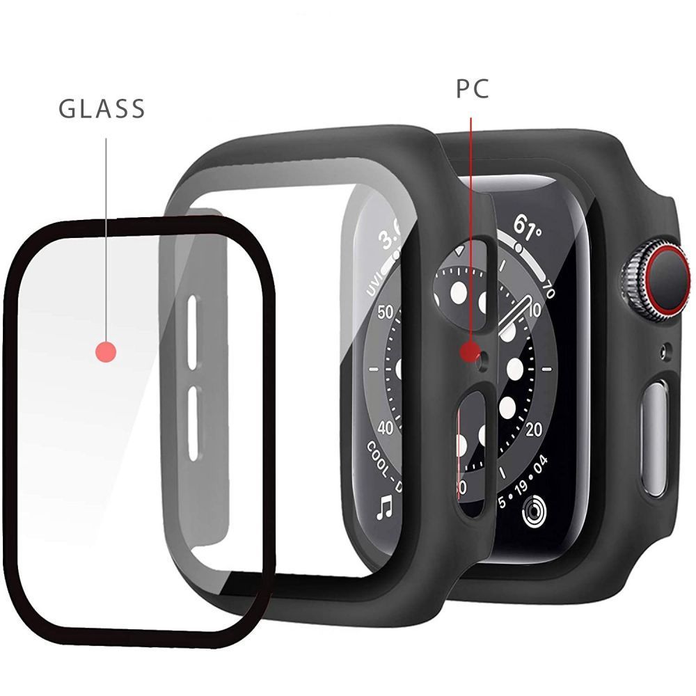 Tech-Protect Defense360-etui til Apple Watch 4 / 5 / 6 / SE (44mm) - Transparent