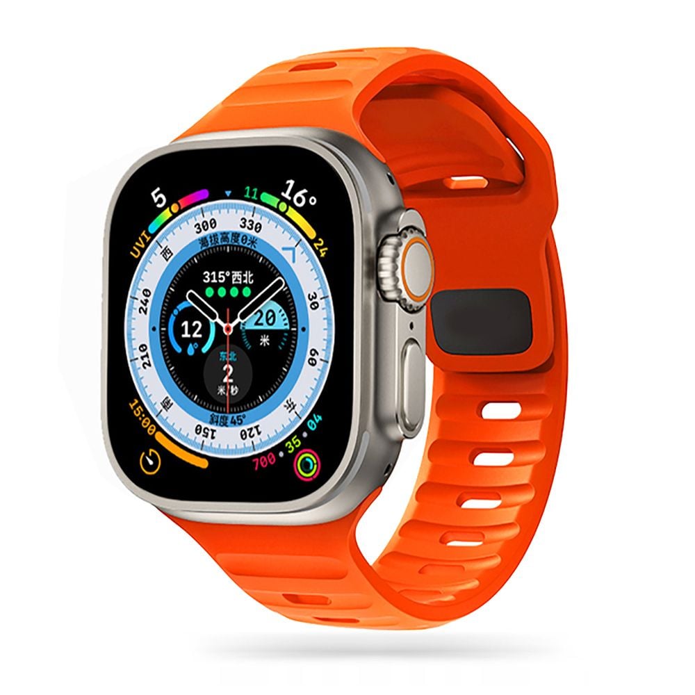 Tech-Protect IconBand Armband för Apple Watch 4-9/SE/Ultra 1/2 (42/44/45/49 mm) - Orange