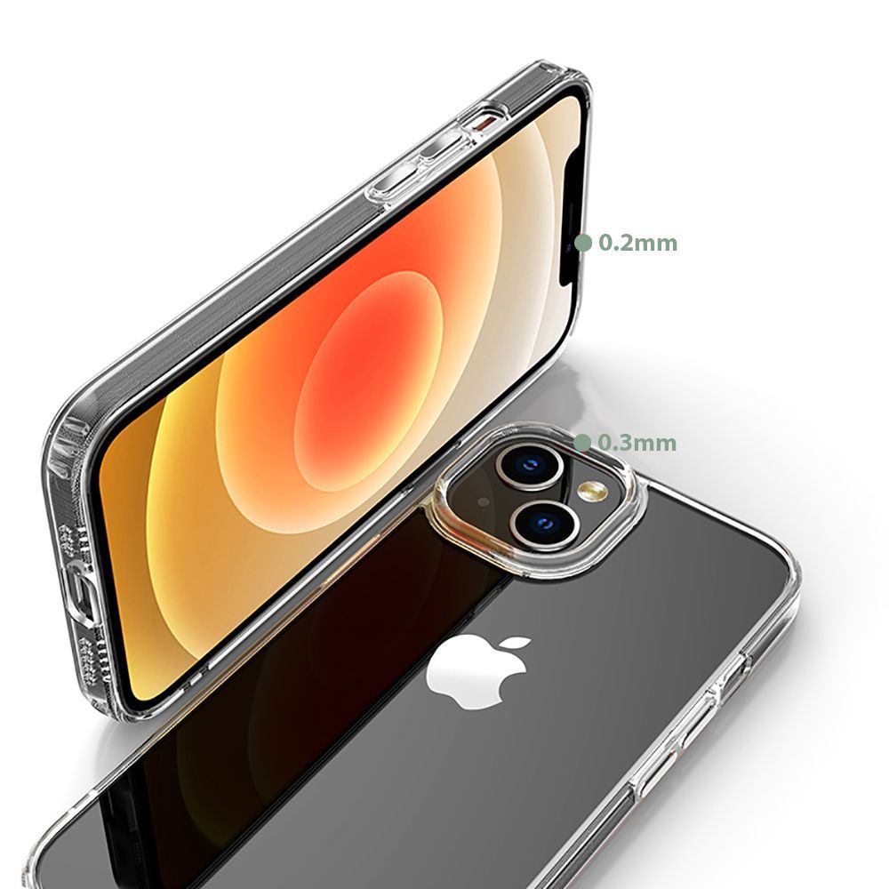 Tech-Protect FlexAir Hybrid iPhone 15-kuffert - klar