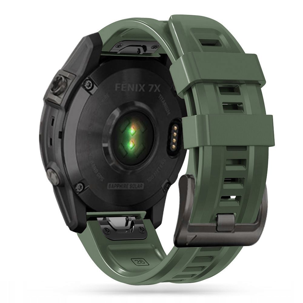 Tech-Protect IconBand rem för Garmin Fenix 3 / 5X / 3HR / 5X Plus / 6X / 6X Pro / 7X - grön