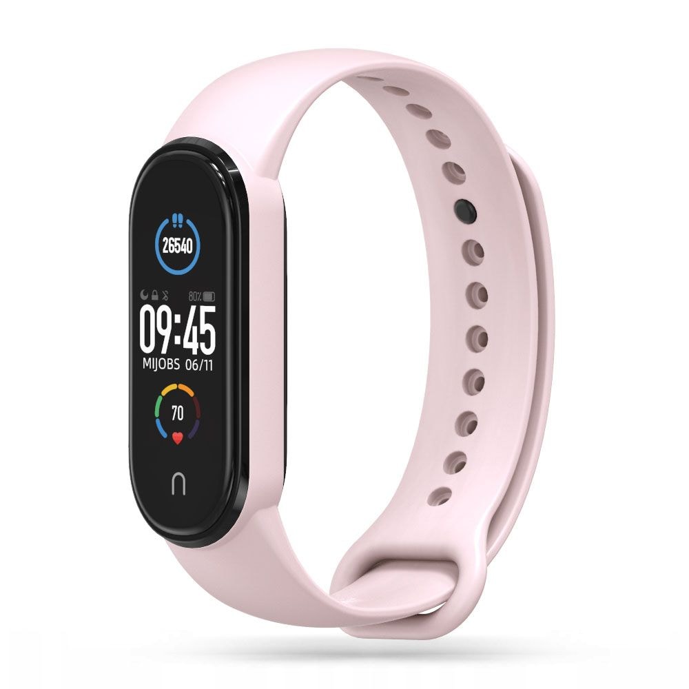 Tech-Protect IconBand rem för Xiaomi Mi Smart Band 5 / 6 / 7 / NFC - Rosa