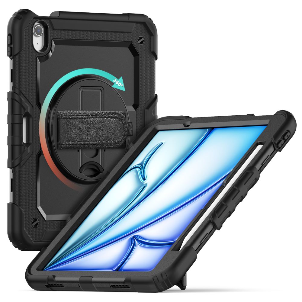 Tech-Protect Solid360 iPad Air 11" 2024-etui - sort