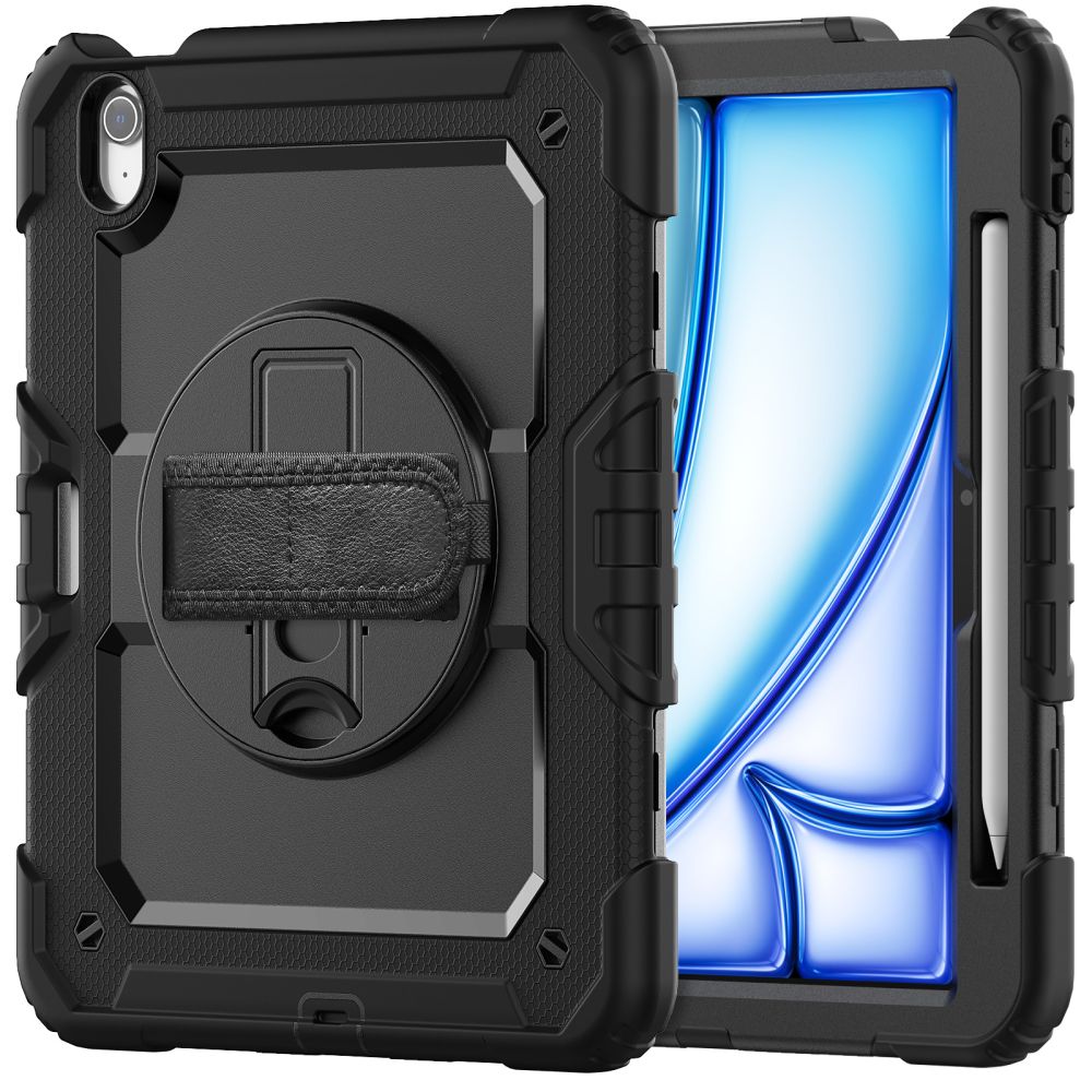Tech-Protect Solid360 iPad Air 11" 2024-etui - sort